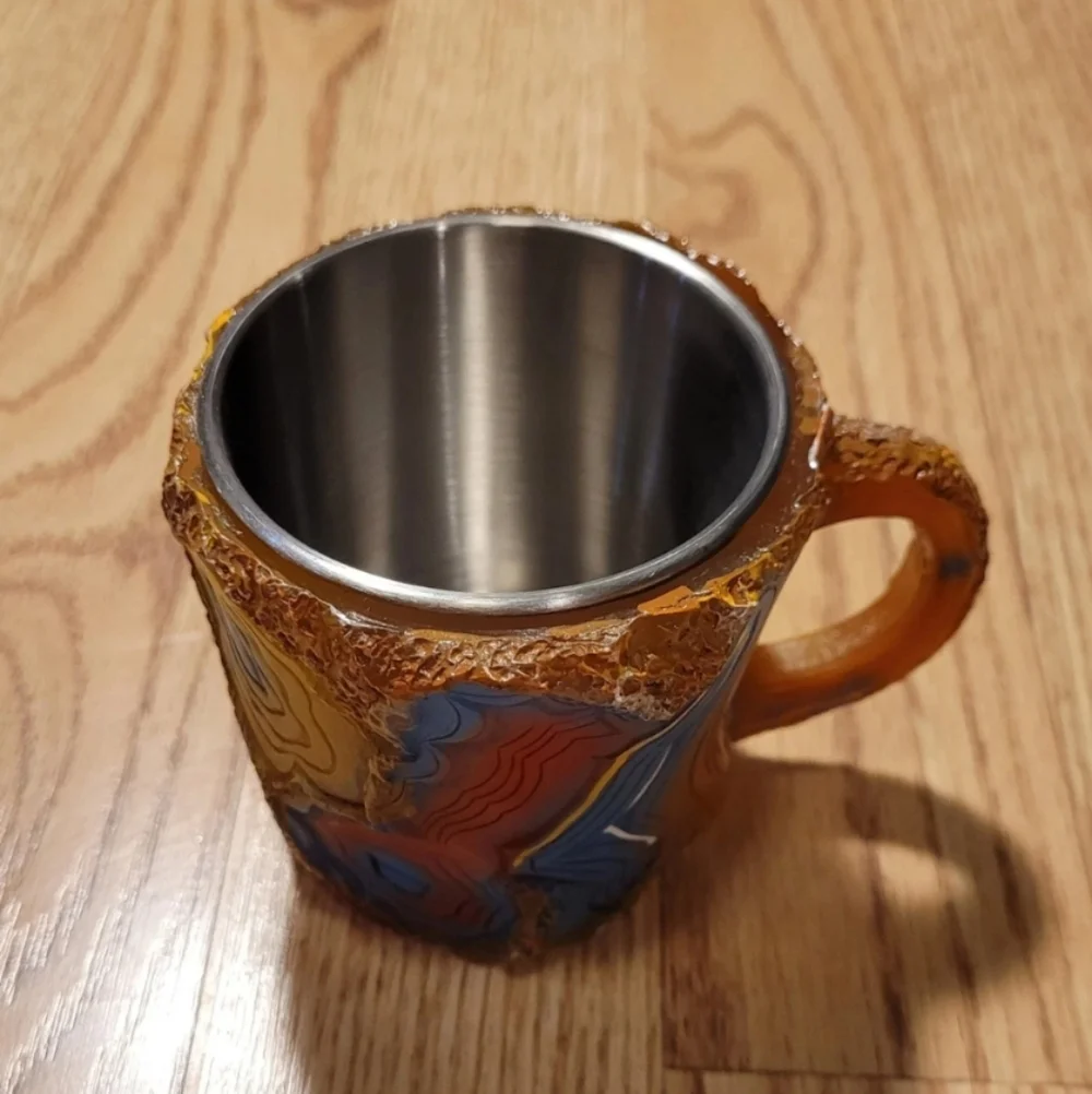 Mineral Crystal Coffee Mug Cup Novelty New
